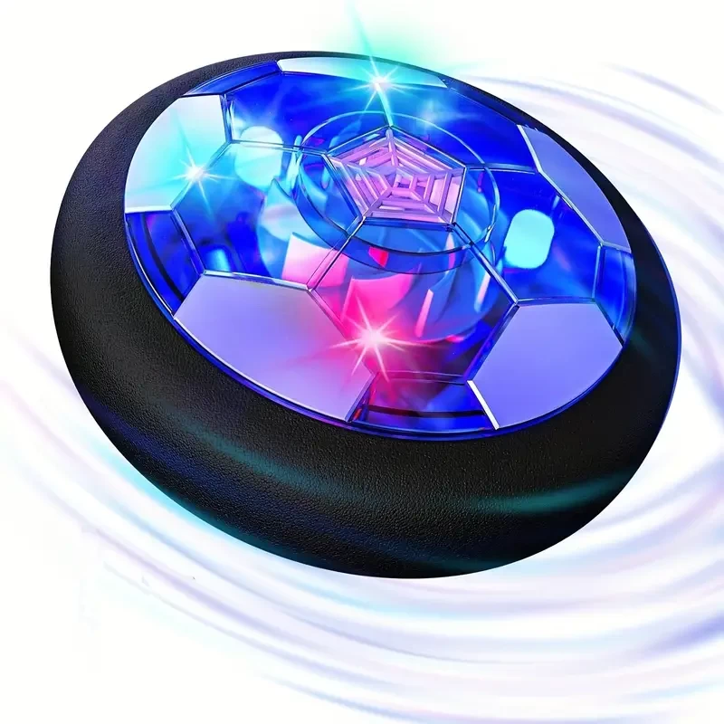 Hover Soccer Ball Kids Toy With Protective Foam Bumper And Colorful LED Lights For Boys And Girls 3 4 5 6 7 8-12 Years, Aerodynamic Soccer Ball Hover Ball For Kids Soccer Games